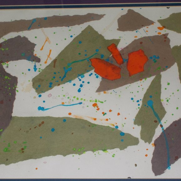 Unique signed wall art framed ready to mount - Picture 3 of 7